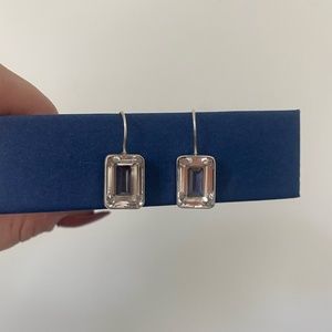 Dina Mackney Emerald Cut Drop Earrings